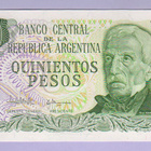 Argentiina 500 Pesos v.1972-73 UNC P-292 - pikkukuva 1