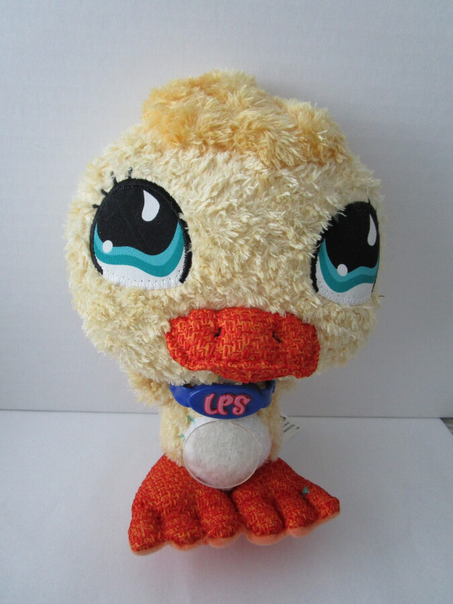 Littlest Pet Shop pehmo, keltainen Ankka
