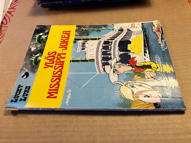 LUCKY LUKE YLÖS MISSISSIPPI JOKEA