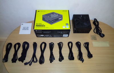 Corsair RM850x virtalähde