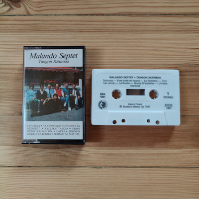 Malando Septet - Tangon Satumaa c-kasetti