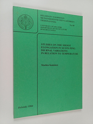 Markku Kanninen : Studies on the Shoot Elongation in Scot...