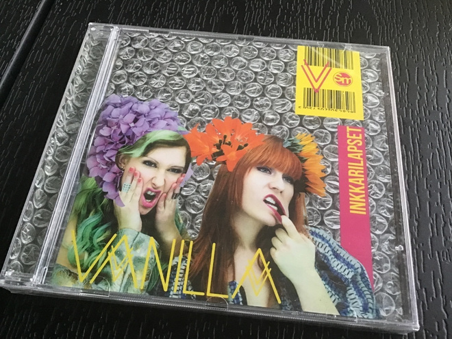 Vanilla / Inkkarilapset CD suomen musiikki muoveissa