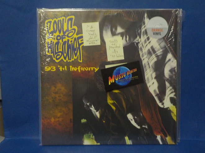 SOULS OF MISCHIEF - 93 TIL INFINITY M-/M- ORANGE VINYLS 2LP