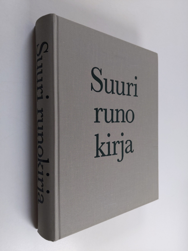 Hannu (toim.) Sarrala : Suuri runokirja : valikoima perin...