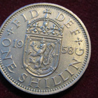 1 shilling 1958. Iso-Britannia-Great Britain - pikkukuva 1