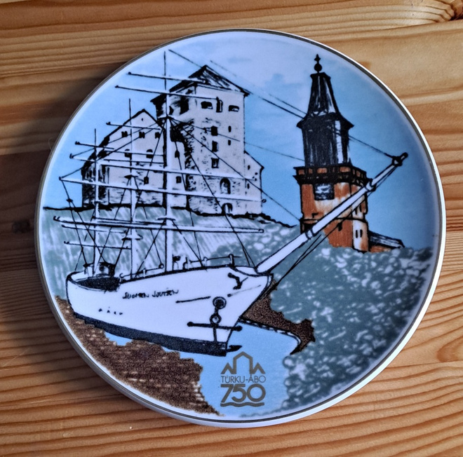 Turku 750 v-juhlalautanen Arabia