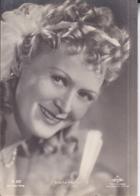 Marte Harell . Filmitähti, Star. e95