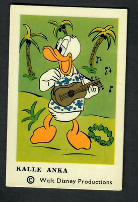Keräilykuva - Disney - Kalle Anka - Aku Ankka