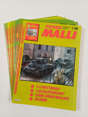 Pienoismalli vuosikerta 1989 (1-8)