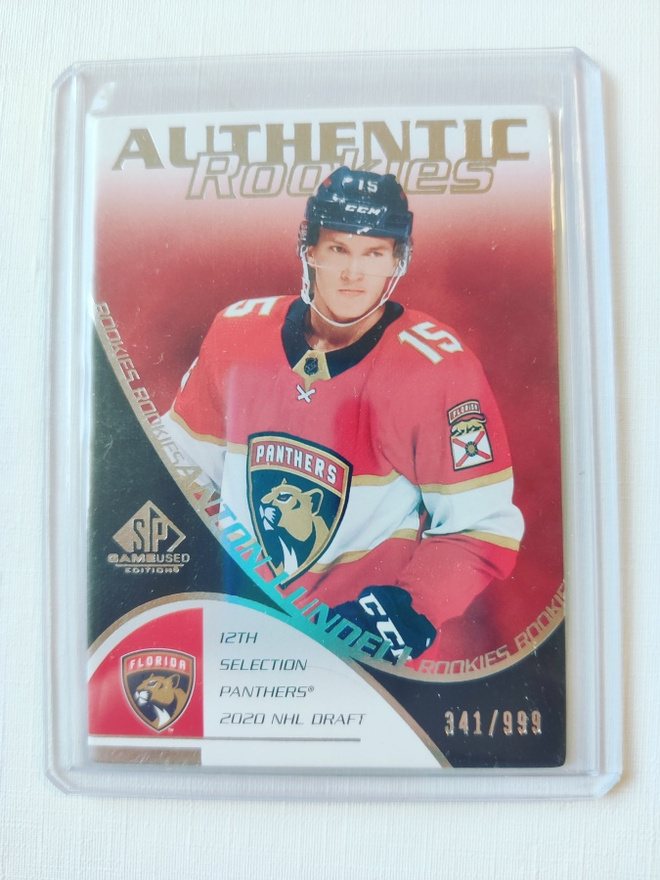 Anton Lundell - 21-22 SPGU Authentic Rookies /999