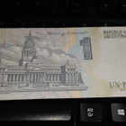 Argentiina 1 Peso 1992 P339a VF - pikkukuva 2