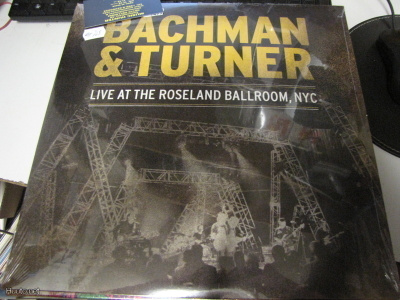 BACHMAN & TURNER LIVE AT THE ROSELAND BALLROOM NYC 2LP UUSI+