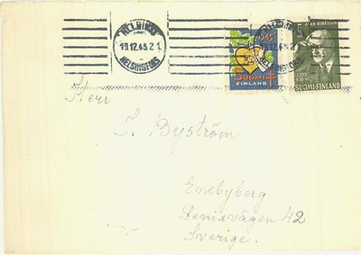 1945 Sibelius kuorella Ruotsiin -45