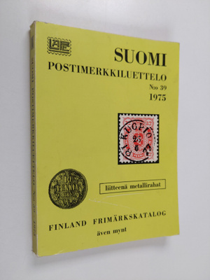 Suomi postimerkkiluettelo n:o 39 1975