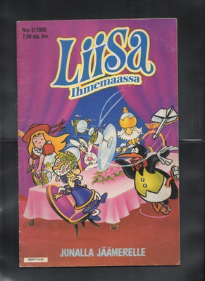 Liisa Ihmemaassa n:o 5 1986 Junalla Jäämerelle.