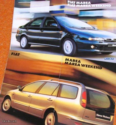 1997 Fiat Marea esite - suom 32 siv - KUIN UUSI