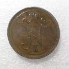 10 PENNIÄ 1895 TASAISESTI PATINOITUNUT , - pikkukuva 2