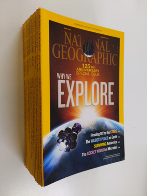 National Geographic vuosikerta 2013 (1-12)