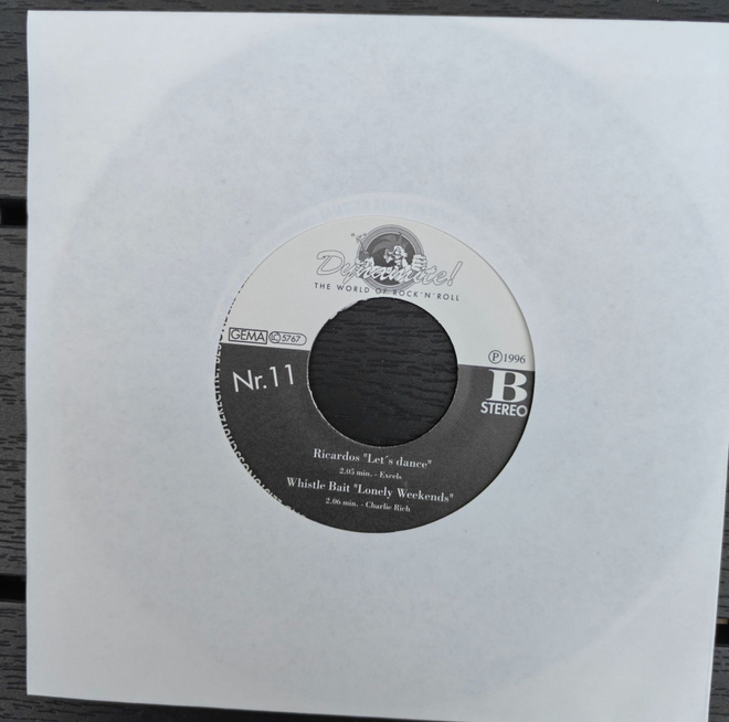 Whistle Bait: Lonely Weekends, 7" 1996!!