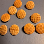 15-23mm nappi musta valkoinen harmaa puu - pikkukuva 5
