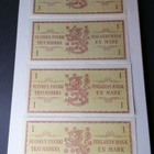 Suomi 1 Markan Seteleitä 1963 4 kpl - pikkukuva 2