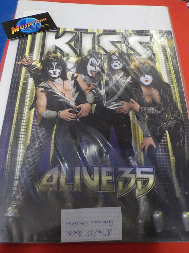 KISS ALIVE 35 2008 KIERTUEKIRJA