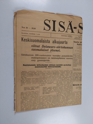 Sisä-Suomi 51/1938 : perjantaina, maaliskuun 4 pnä