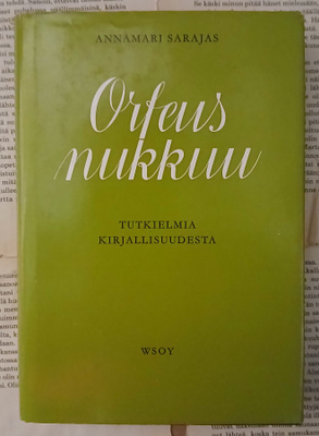 Annamari Sarajas - Orfeus nukkuu (sid.)