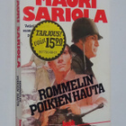 Mauri Sariola : Rommelin poikien hauta - pokkari 1987 - pikkukuva 1