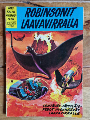 Matkalla Avaruuteen 10 robinsonit laavavirralla