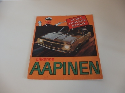 Vintage liikenneaapinen , 60  - tai 70 -luvulta