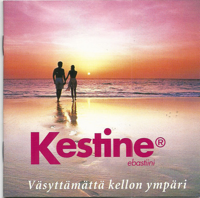 KESTINE mainoslevy - hieno iskelmä kokoelma