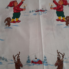 Perinteiset jouluverhot puuvillaa, koko 100 x 105 cm - pikkukuva 2