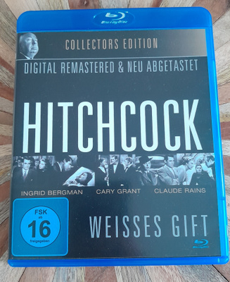 Notorious Blu-ray (1946 / Alfred Hitchcock / Remastered)