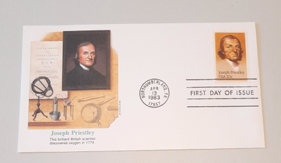 USA FDC Josef Priestley 1983