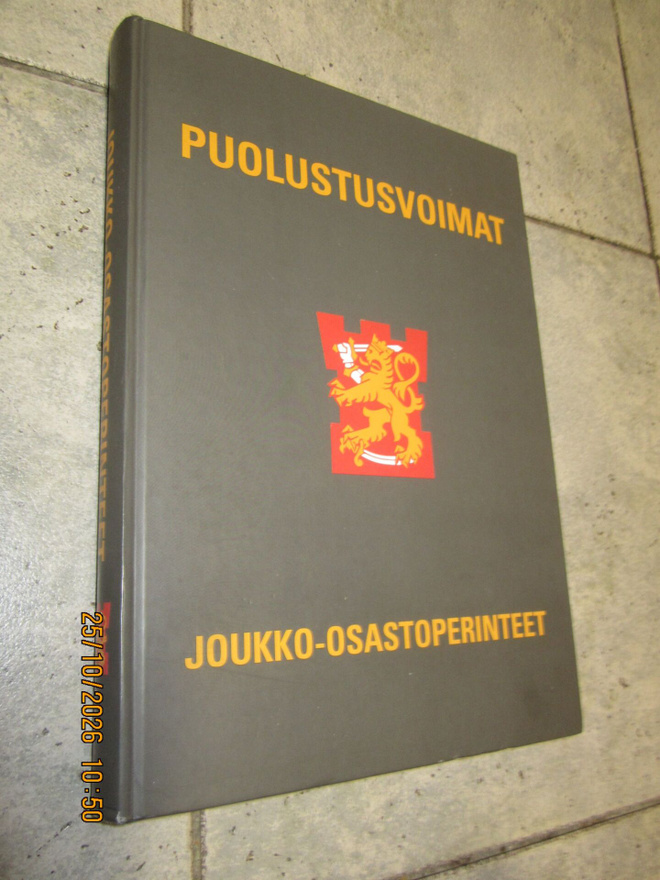 Suomen puolustusvoimien joukko-osastoperinteet -kirja  ( k4-