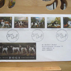 Englanti 5 koiramerkkiä Saksaan 1991 FDC? - pikkukuva 1