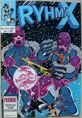 Ryhmä X : 9 / 1987, lukematon