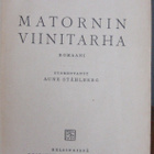 E. Phillips Oppenheim: Matornin viinitarha, Otava 1940. 251s - pikkukuva 4