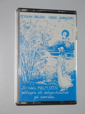 Georg Malmsten med Stickan Carlson & Nacke Johansson cass