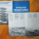 1973 Volvo mallisto esite - 12 sivua - KUIN UUSI - suom - pikkukuva 1