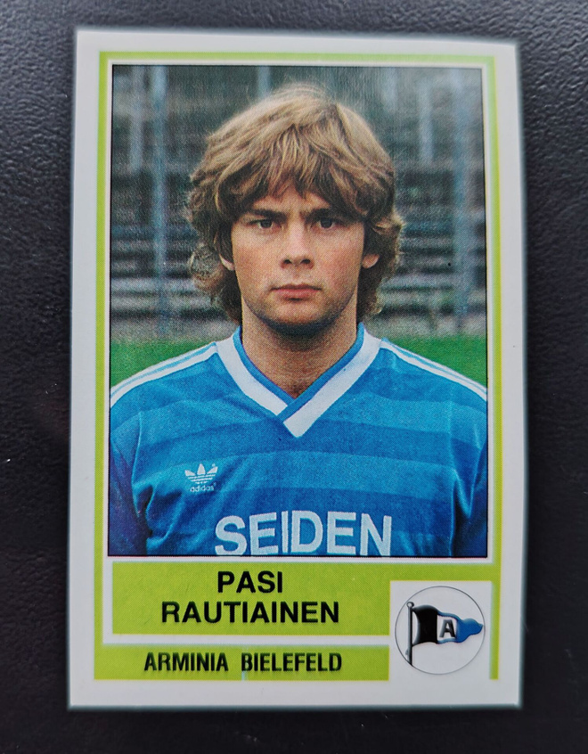 1985 Panini Fussball #11 Pasi Rautiainen