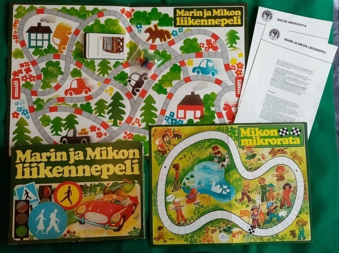 Marin ja Mikon liikennepeli (WSOY, 1980-l.)