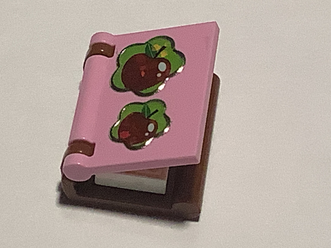 Lego Friends kirjan kannet ja sisuslaatta
