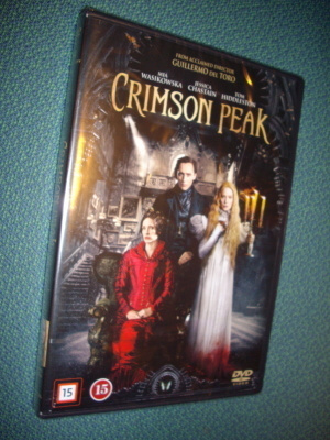 CRIMSON PEAK DVD (UUSI!!)  Sis.postikulut