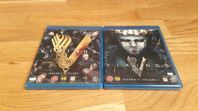 Vikings Kausi 5 vol. 1 & 2 Blu-ray Nordic