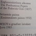 Charles Dickens - Pickwick-kerhon jälkeenjääneet paperit - pikkukuva 2