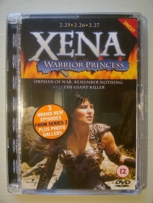 Xena DVD - 3 Jaksoa