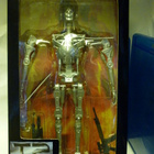 (FIGUURI) T2 t-800 endoskeleton (silver) +2gun,n.18cm (28790 - pikkukuva 1